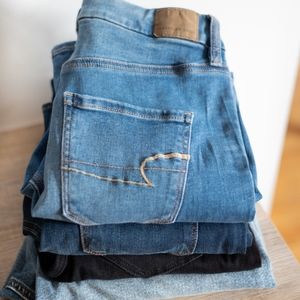 (2) 4L AEO jegging bundle